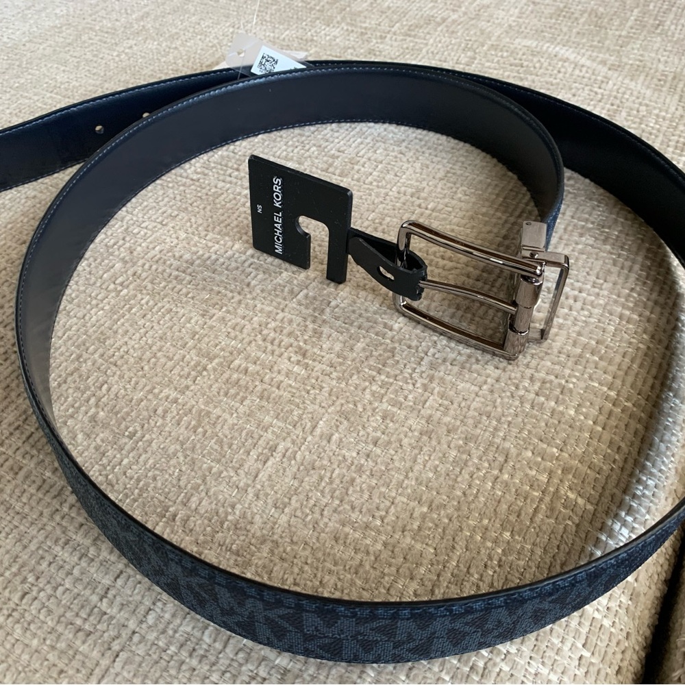 Michael Kors Men's Black Belt New